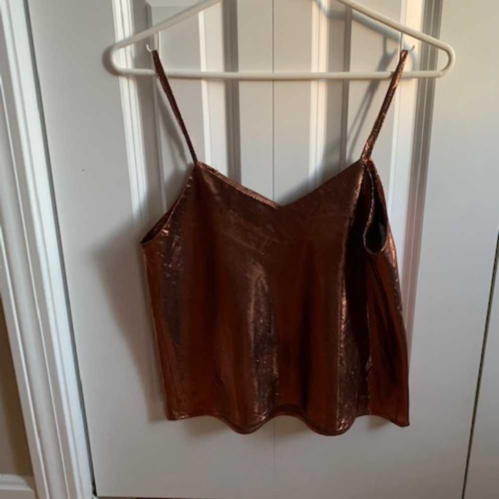 Copper Shimmer Top